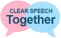 Clear Speech Together Logo - click it to return to the sites homepage